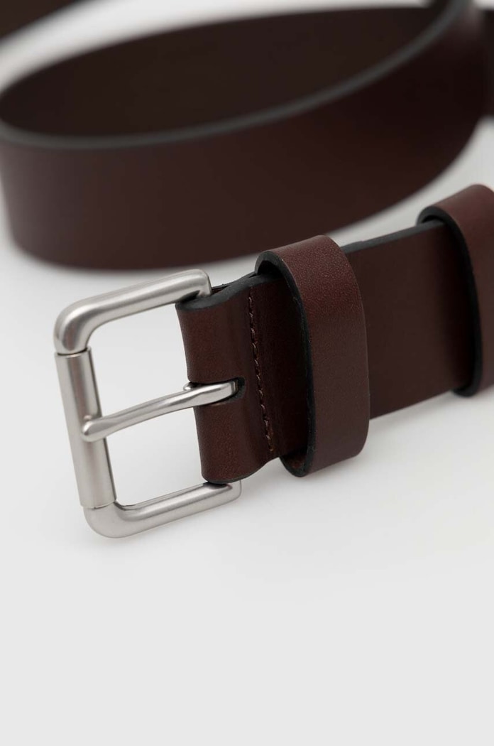 Δερμάτινη ζώνη Polo Ralph Lauren 405899989 καφέ AA00