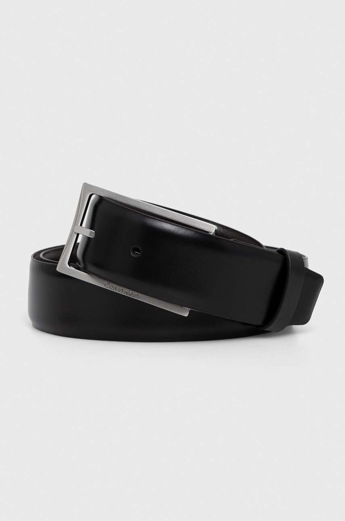 Calvin Klein kifordítható bőröv fekete K50K510936