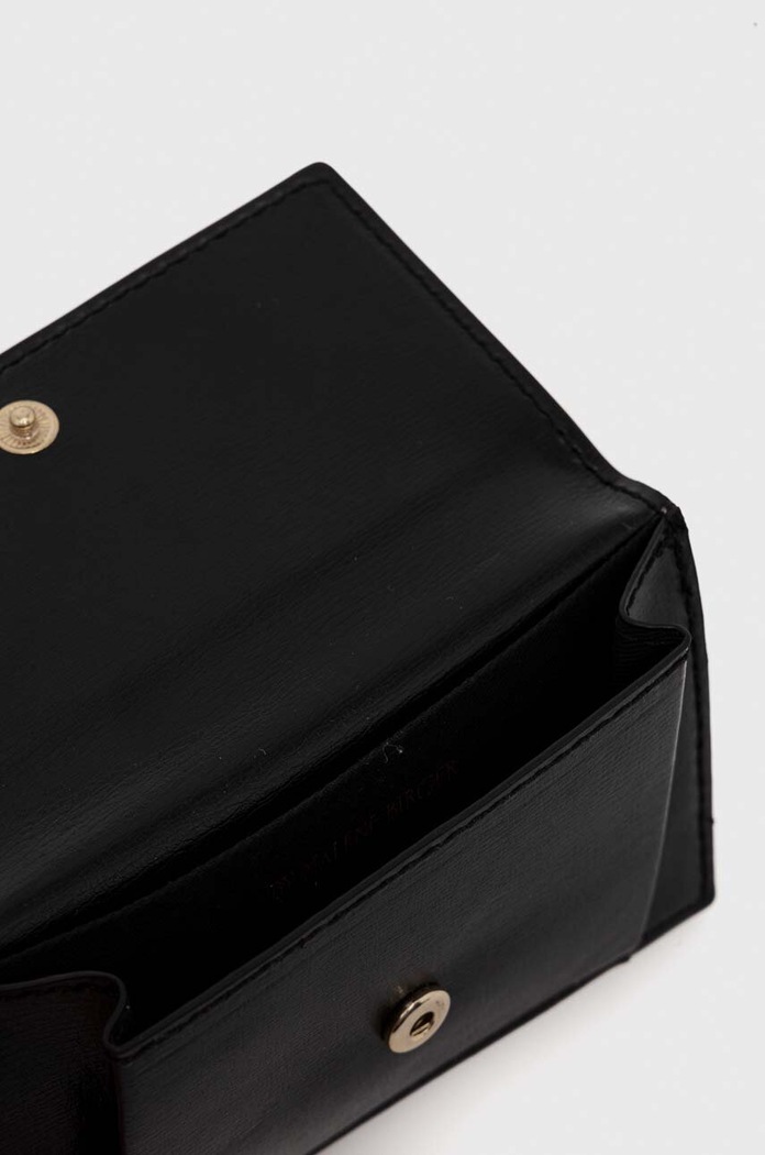 Kiegészítők By Malene Birger bőr pénztárca Q71727012Z fekete