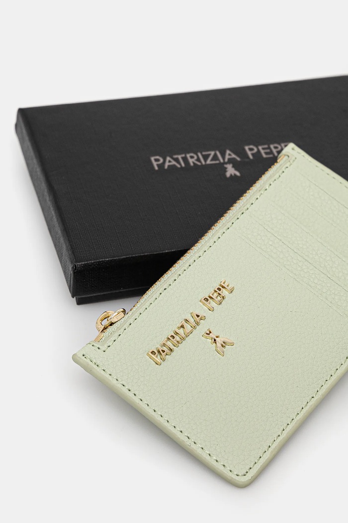 Accesorii Patrizia Pepe portofel de piele CQ9105.L001 verde