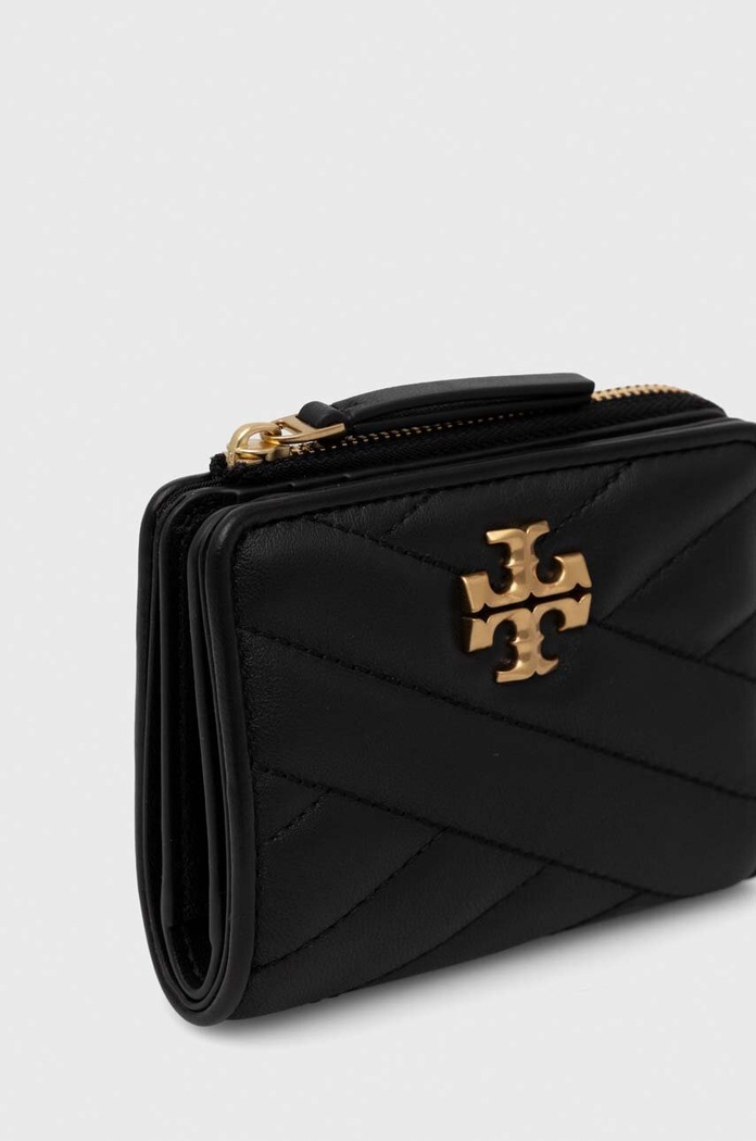 Kožená peněženka Tory Burch 153121.001 černá AW23