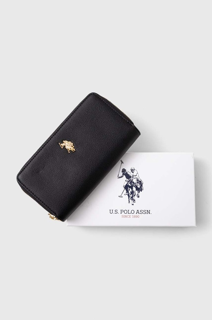 Peněženka U.S. Polo Assn. černá WIUJE6318WVP.000