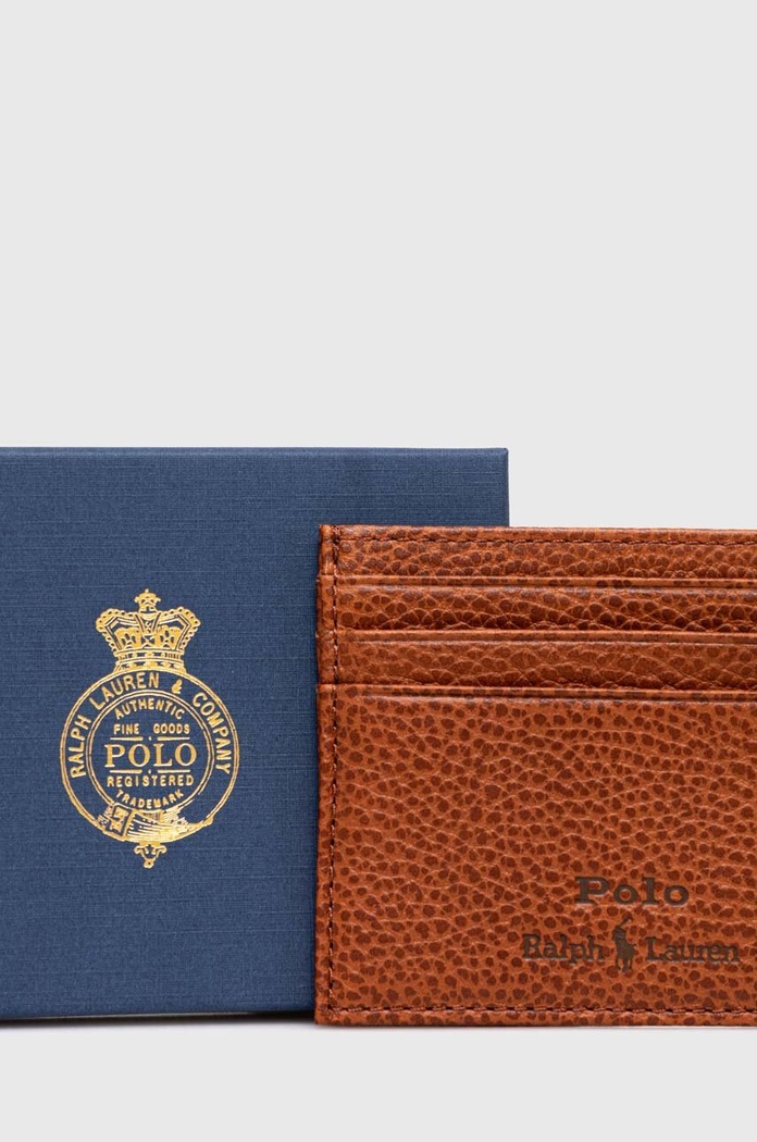 Peněženka Polo Ralph Lauren hnědá 405914159
