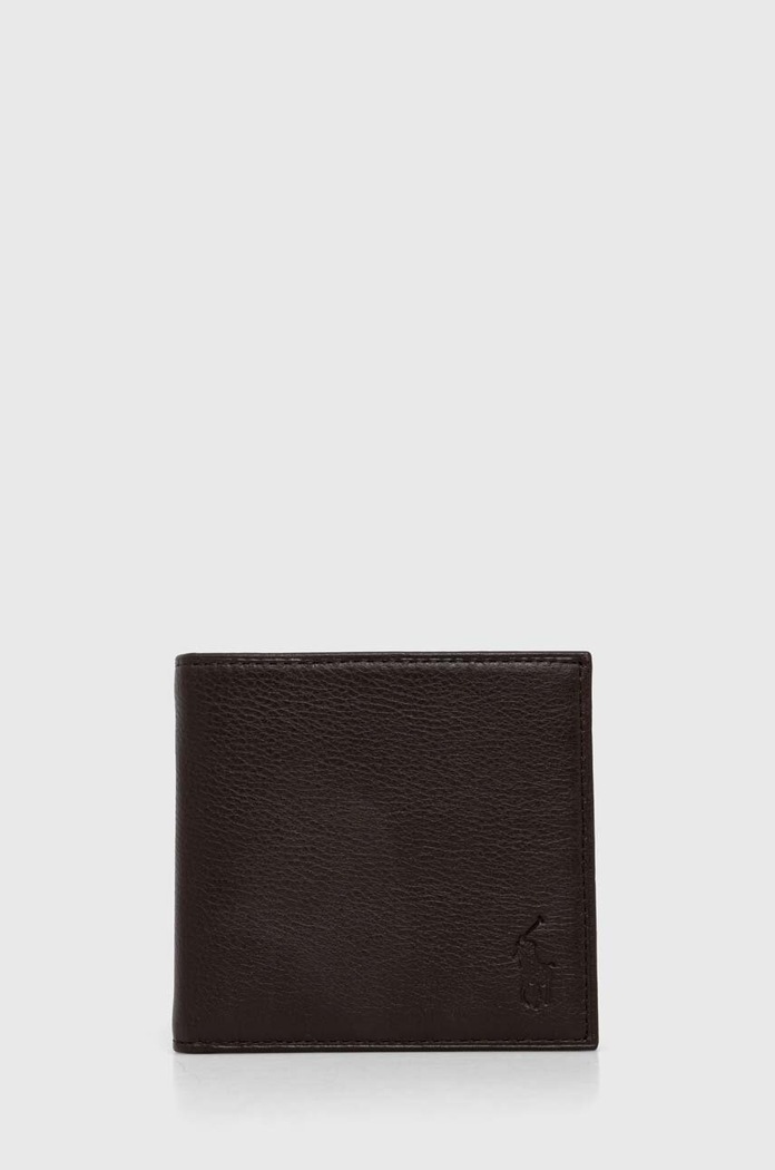 Polo Ralph Lauren bőr pénztárca sima barna 405914235