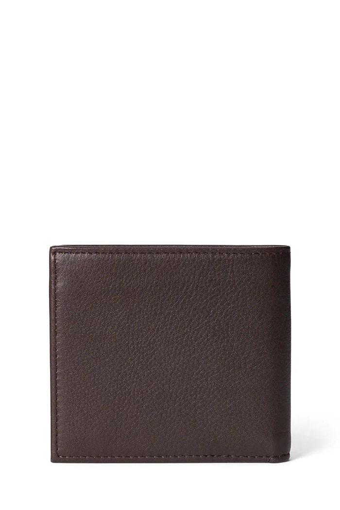 Кожен портфейл Polo Ralph Lauren 405914235 кафяв SS26