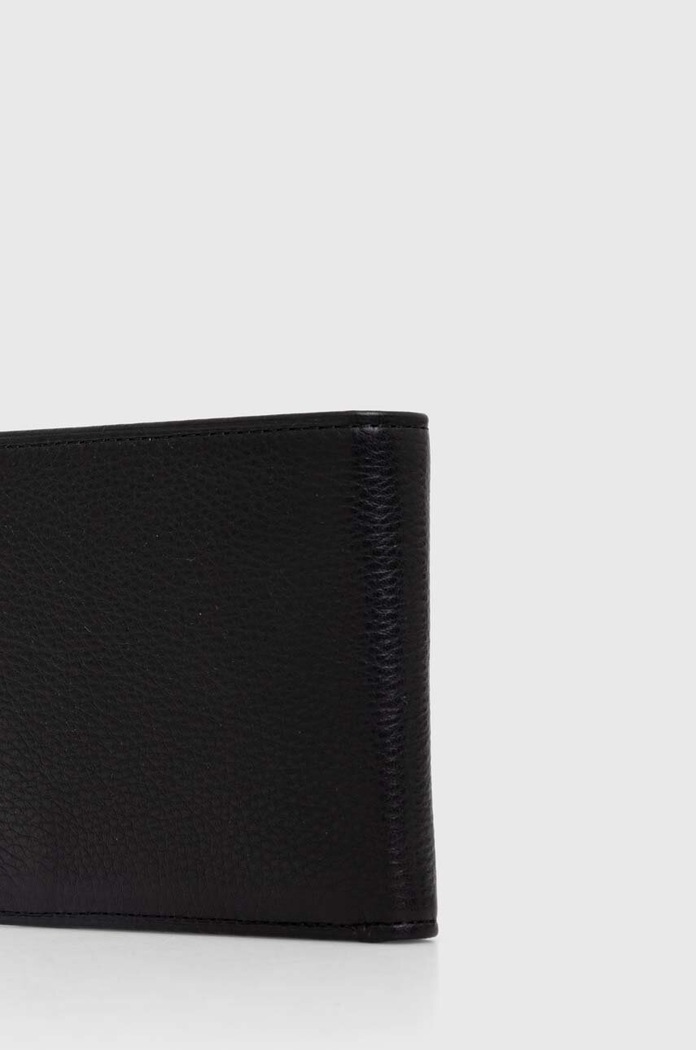 Kožená peněženka Polo Ralph Lauren 405914235 černá SS26