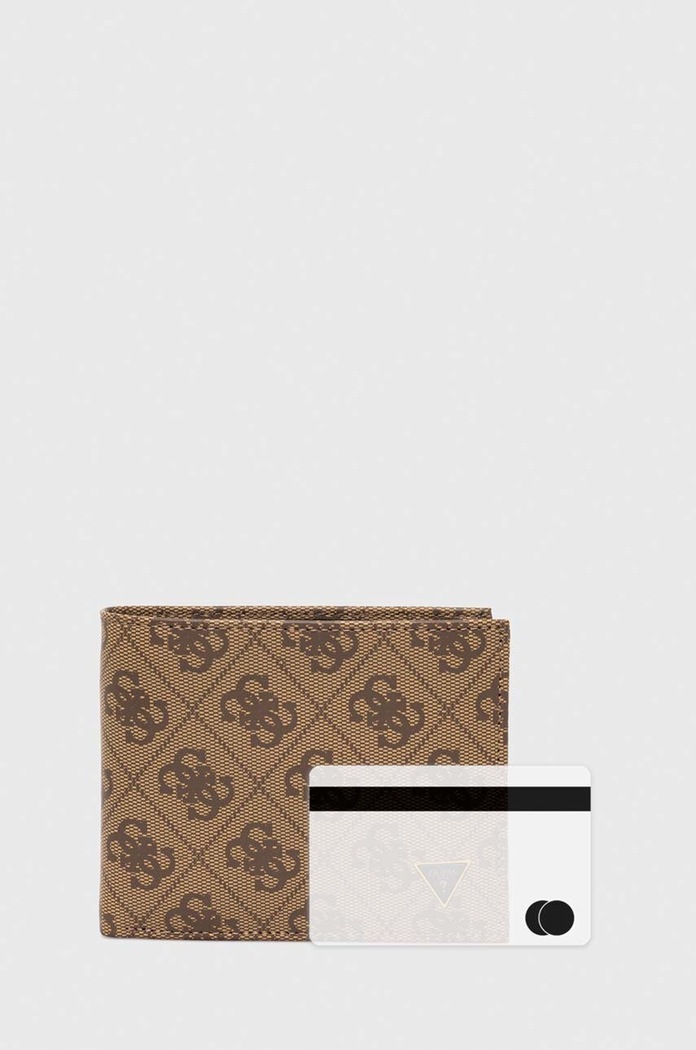 Шкіряний гаманець Guess SMVELE.LEA20
