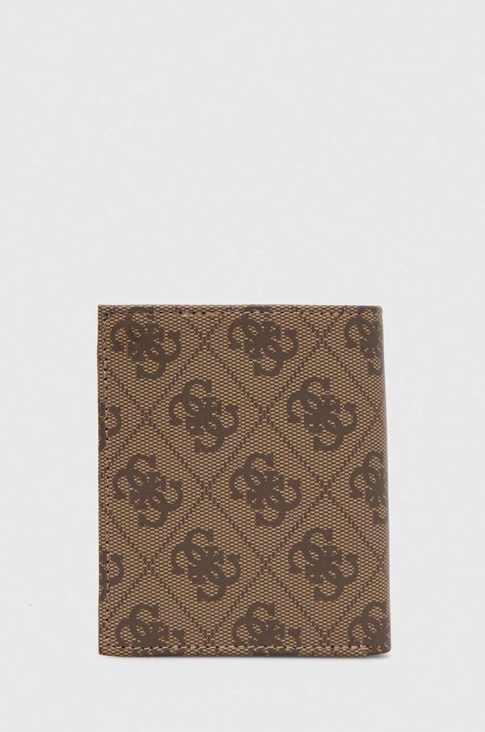 Аксесоари Кожен портфейл Guess VEZZOLA SMVELE.LEA22 бежов