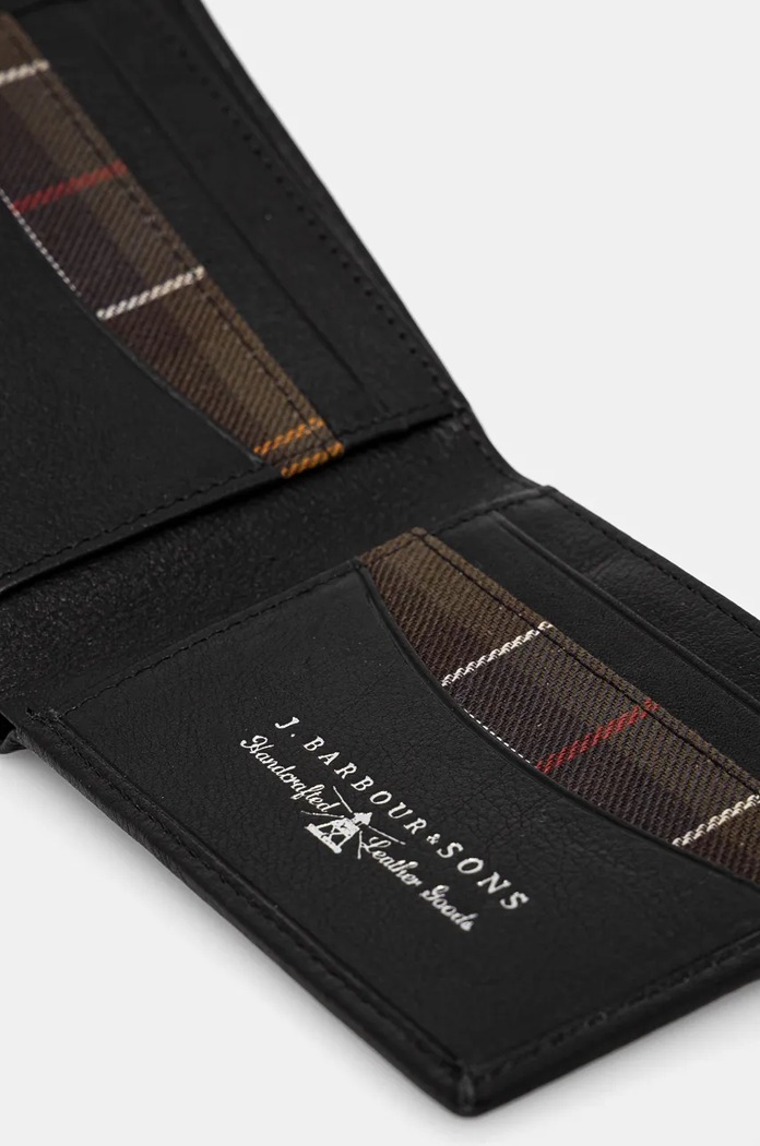 Barbour Colwell Leather Billfold MLG0002 черен AA00