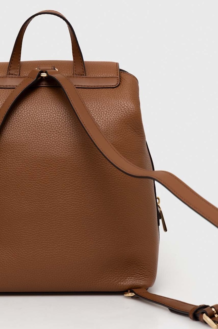 Kožni ruksak MICHAEL Michael Kors smeđa 30F3G8KB2L