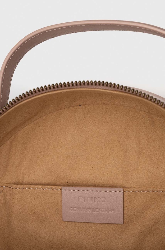 Pinko plecak damski skórzany Answear Exclusive 102530.A0GK beżowy