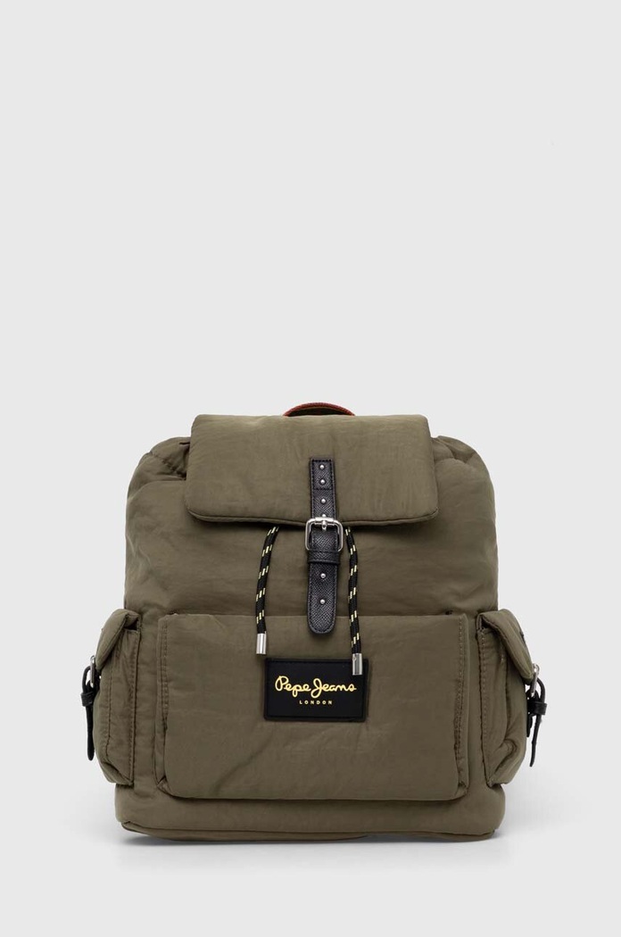 Σακίδιο πλάτης Pepe Jeans Myla Margy υφασμάτινο πράσινο PL031478.728