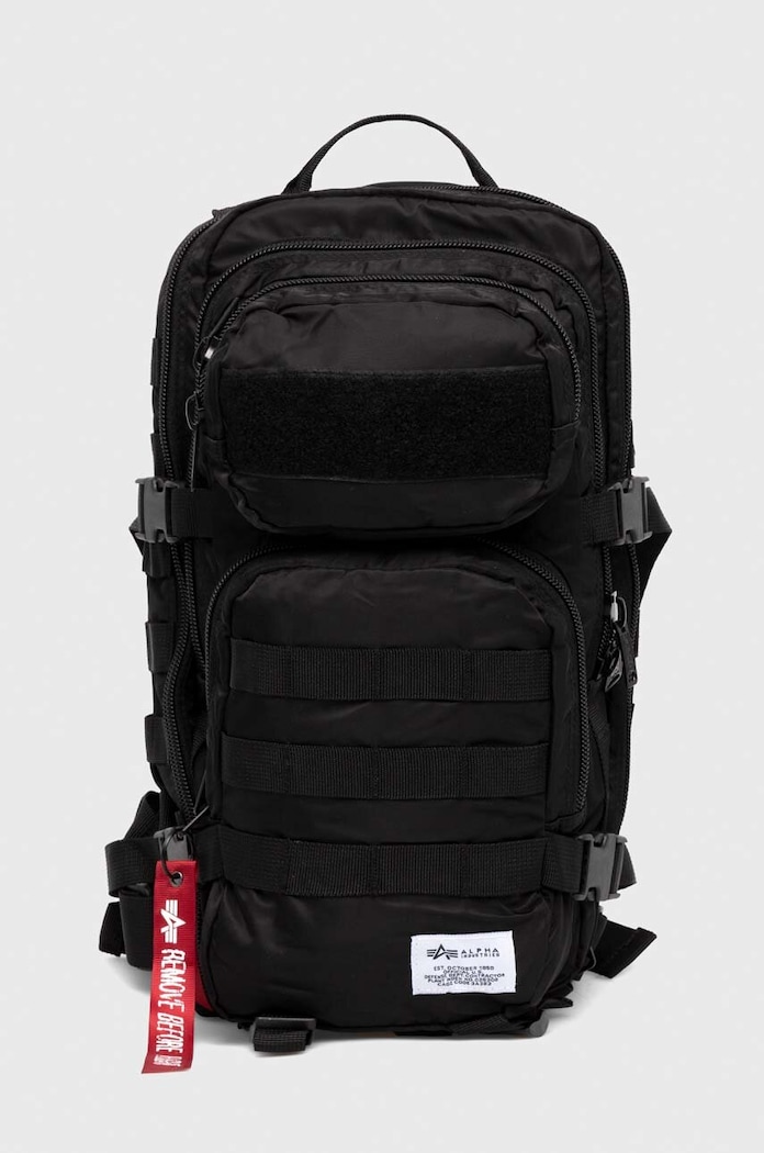 Alpha Industries backpack textile black 128927.03