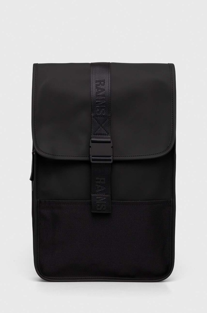 Σακίδιο πλάτης Rains 14300 Backpacks υφασμάτινο μαύρο 14300.01