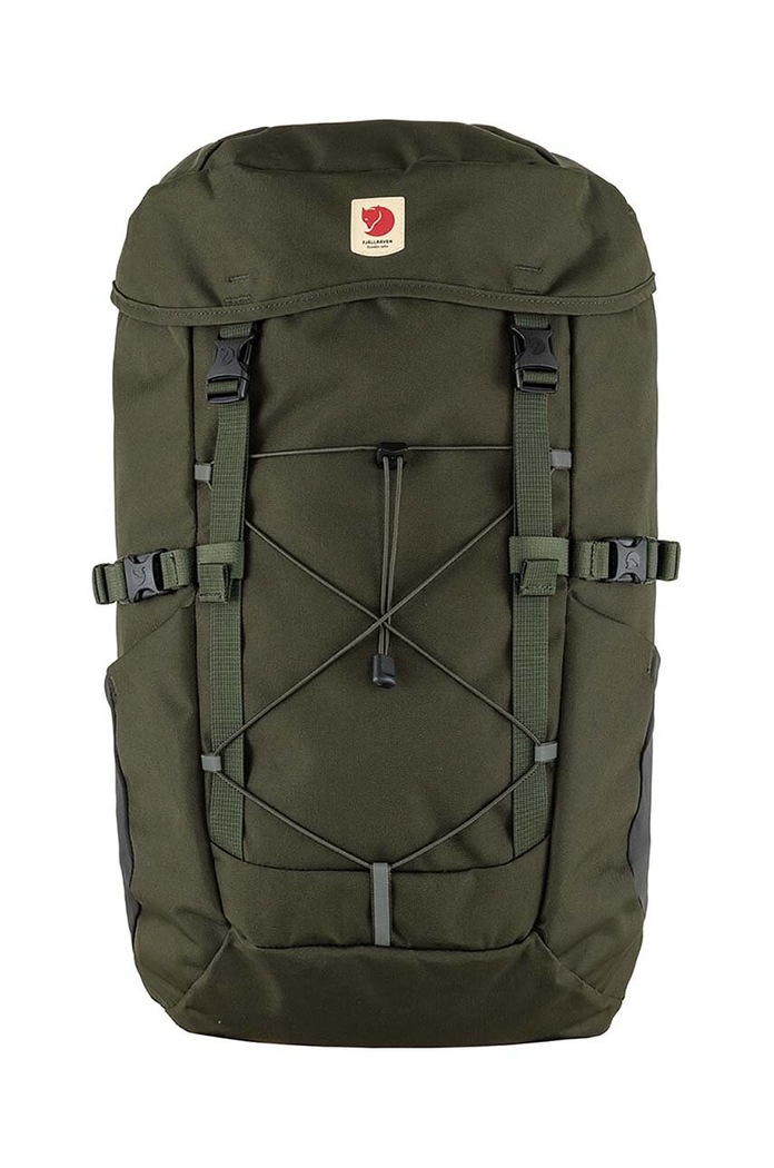 Σακίδιο πλάτης Fjallraven F23350.662 Skule Top 26 υφασμάτινο πράσινο F23350.662