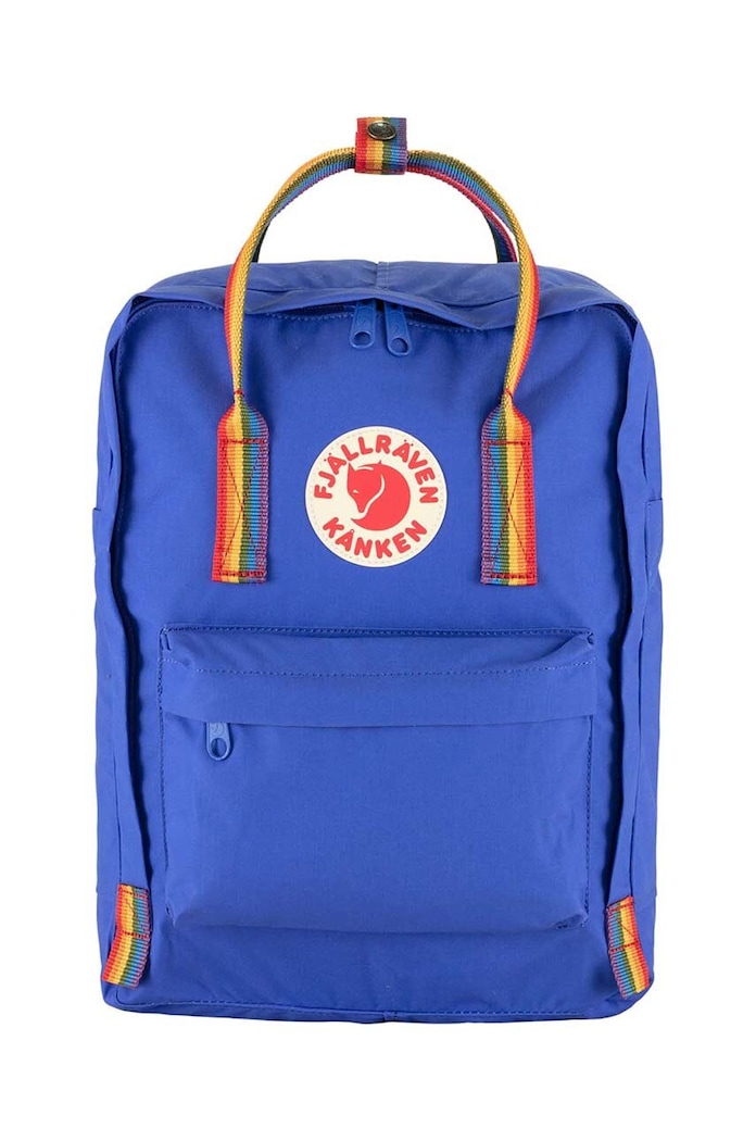 Раница Fjallraven F23620.571 Kanken Rainbow изчистен син F23620.571