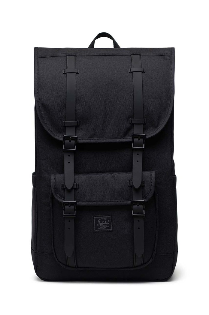 Σακίδιο πλάτης Herschel 11390-05881-OS Little America Backpack υφασμάτινο μαύρο 11390.05881.OS