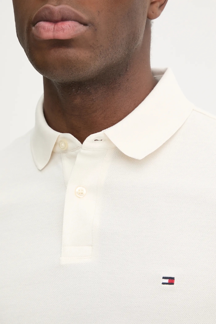 Tommy Hilfiger tricou polo MW0MW17770 bej