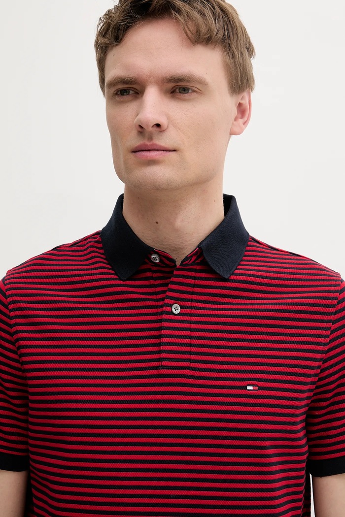 Oblačila Polo Tommy Hilfiger MW0MW17770 rdeča