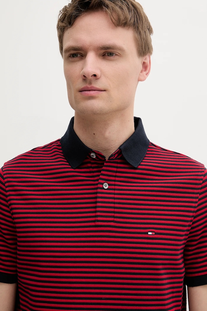 Oblačila Polo Tommy Hilfiger MW0MW17770 rdeča