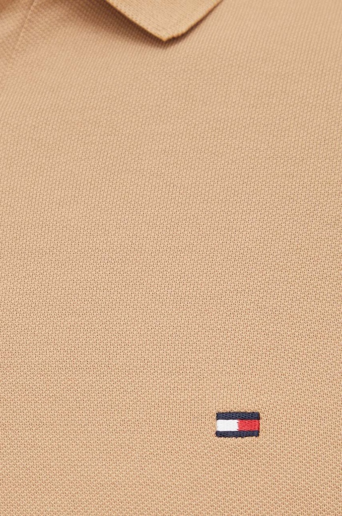 Polo tričko Tommy Hilfiger béžová MW0MW17771