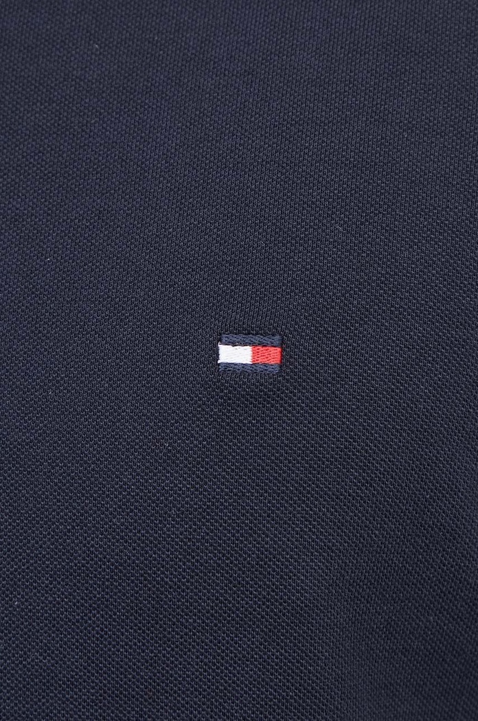 Tommy Hilfiger polo bawełniane MW0MW31684 granatowy