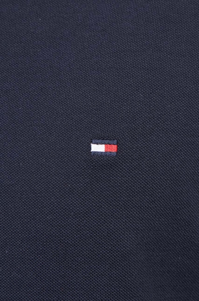 Tommy Hilfiger polo bawełniane MW0MW31684 granatowy