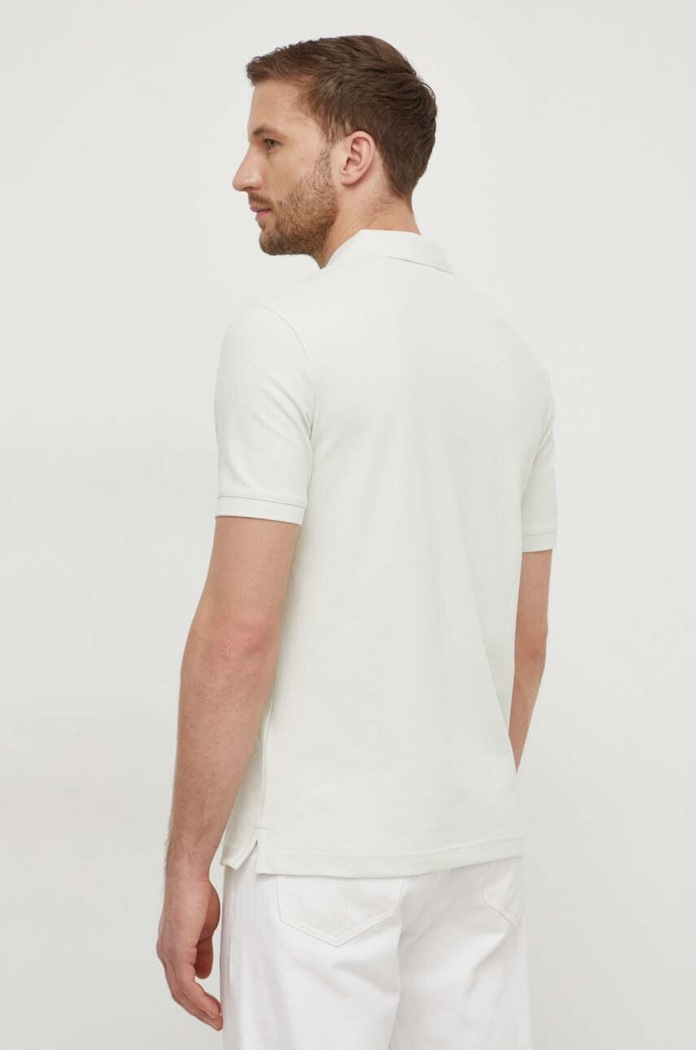 Odzież Calvin Klein polo K10K111196 zielony