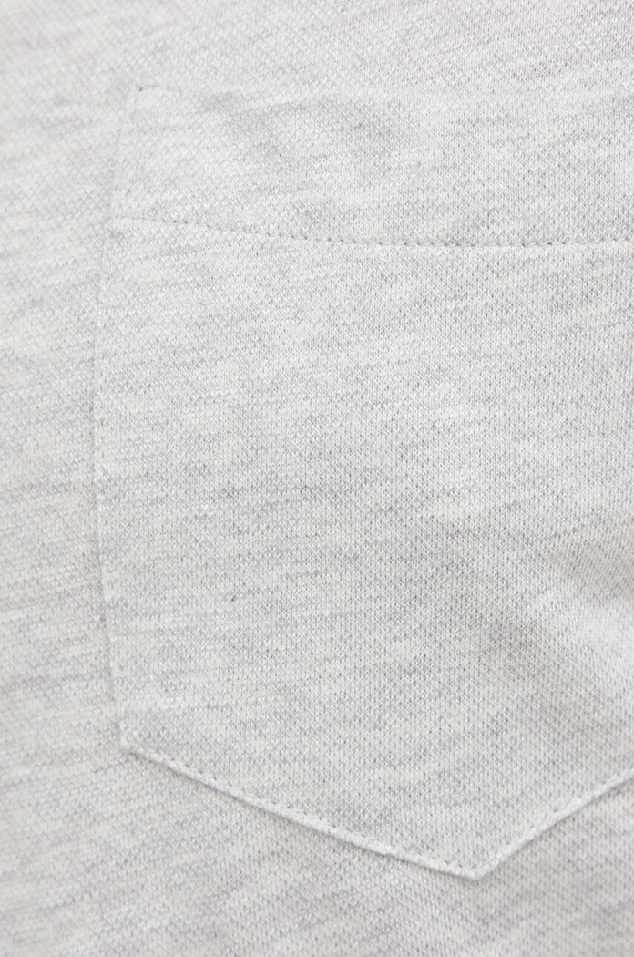 Πόλο με μείγμα με λινό Polo Ralph Lauren 710870462 γκρί AW23