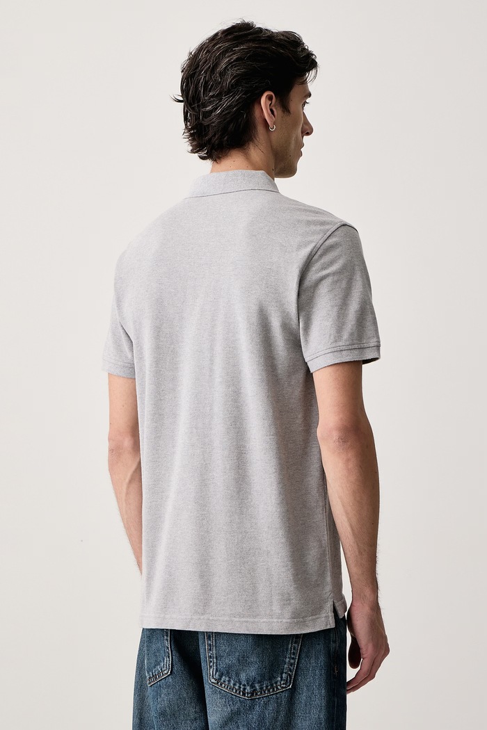 Odzież Levi's Polo męskie bawełniane LEVIS HM 35883.0004 szary