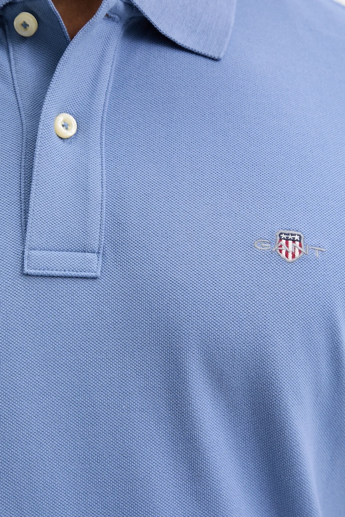 Gant polo bărbați din bumbac 2210. albastru