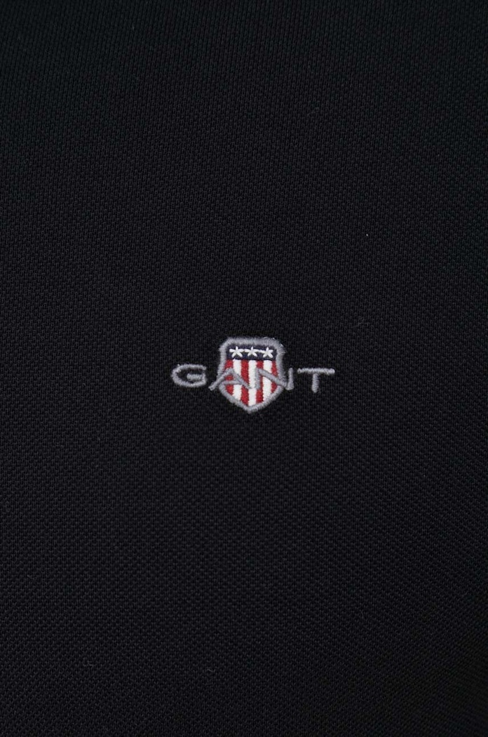 Gant polo męskie bawełniane 2210. czarny