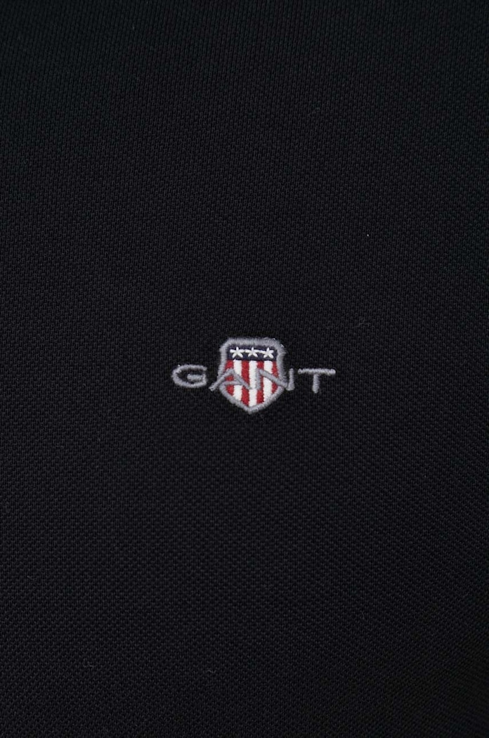 Gant polo męskie bawełniane 2210. czarny
