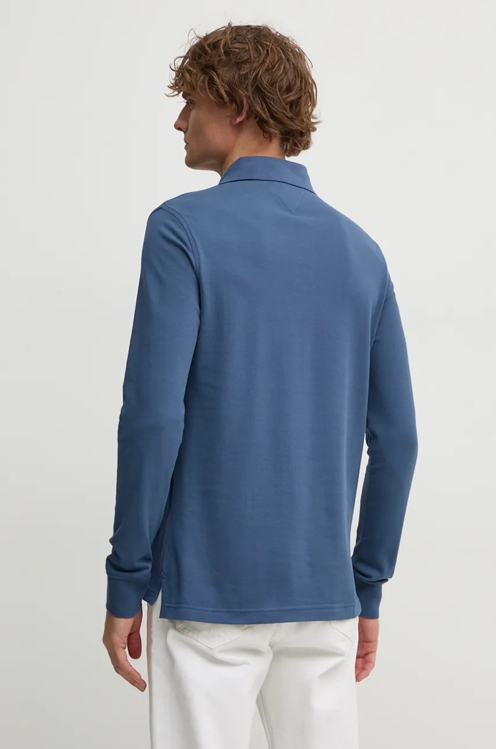 Odzież Tommy Hilfiger longsleeve MW0MW20182 niebieski