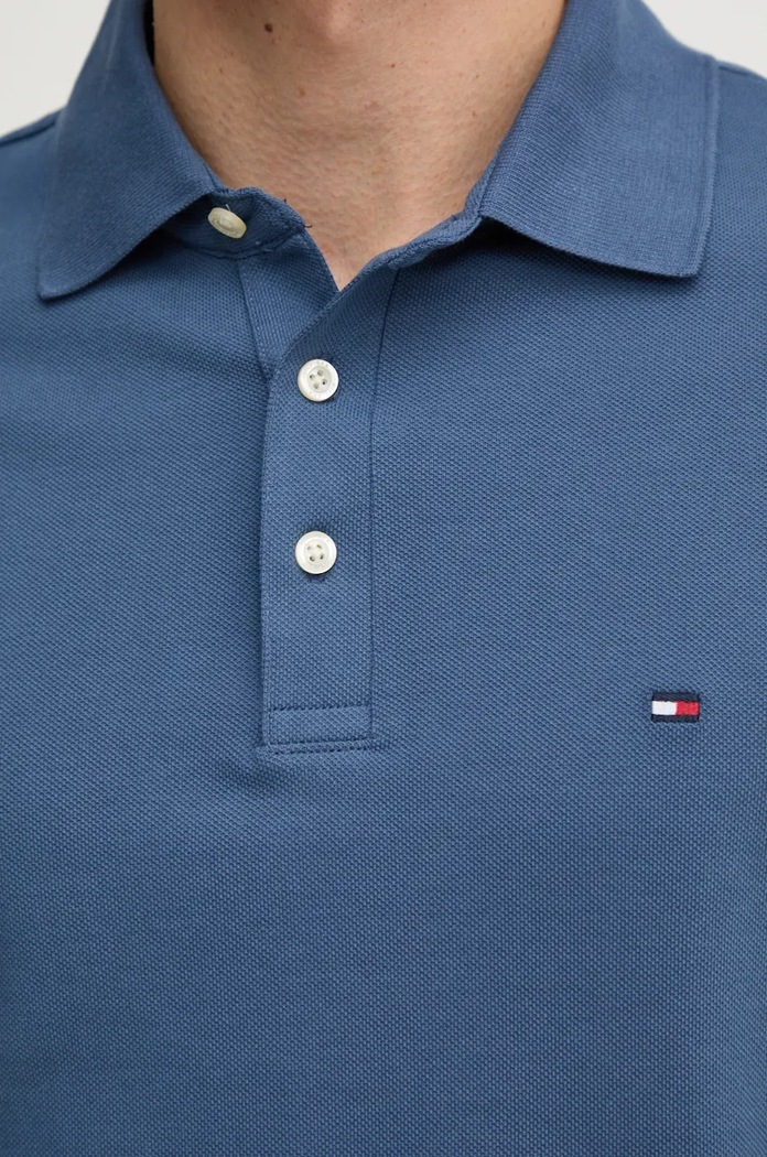 Tommy Hilfiger longsleeve MW0MW20182 niebieski