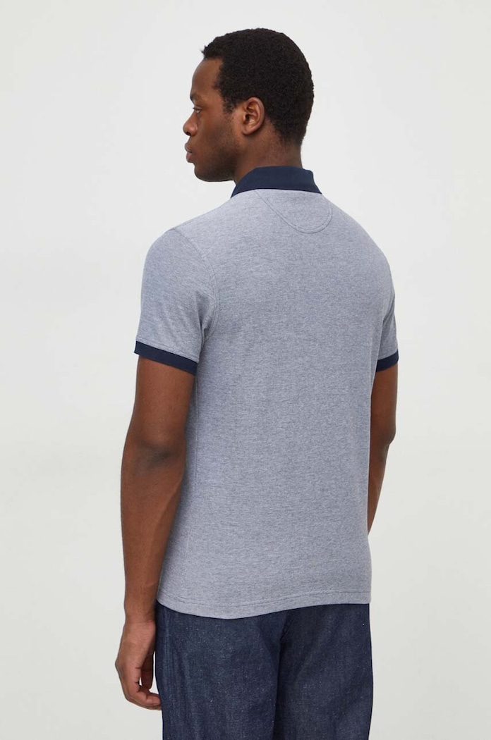 Oblečení Bavlněné polo tričko Barbour MML0628 námořnická modř