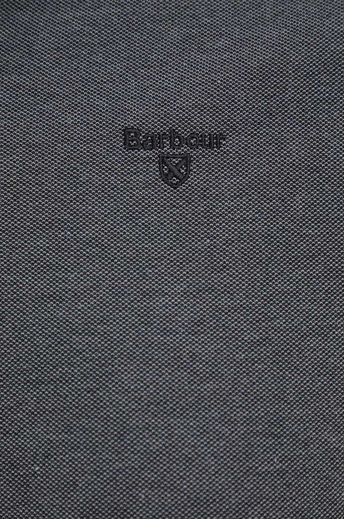 Bavlněné polo tričko Barbour MML0628 černá