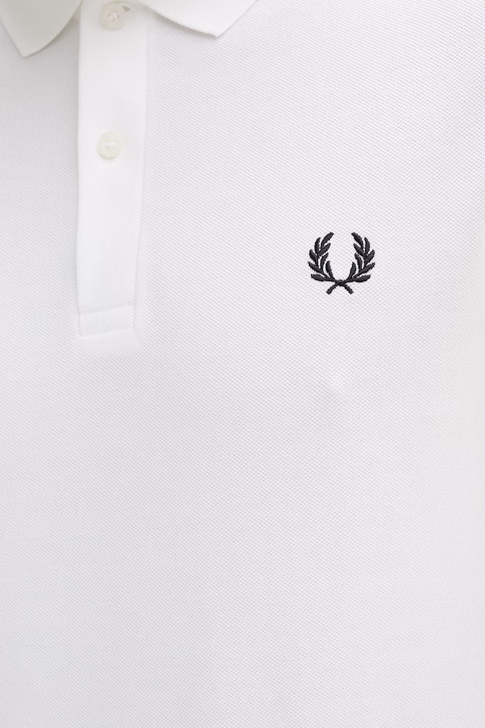 Bombažen polo Fred Perry M6000.100 bela