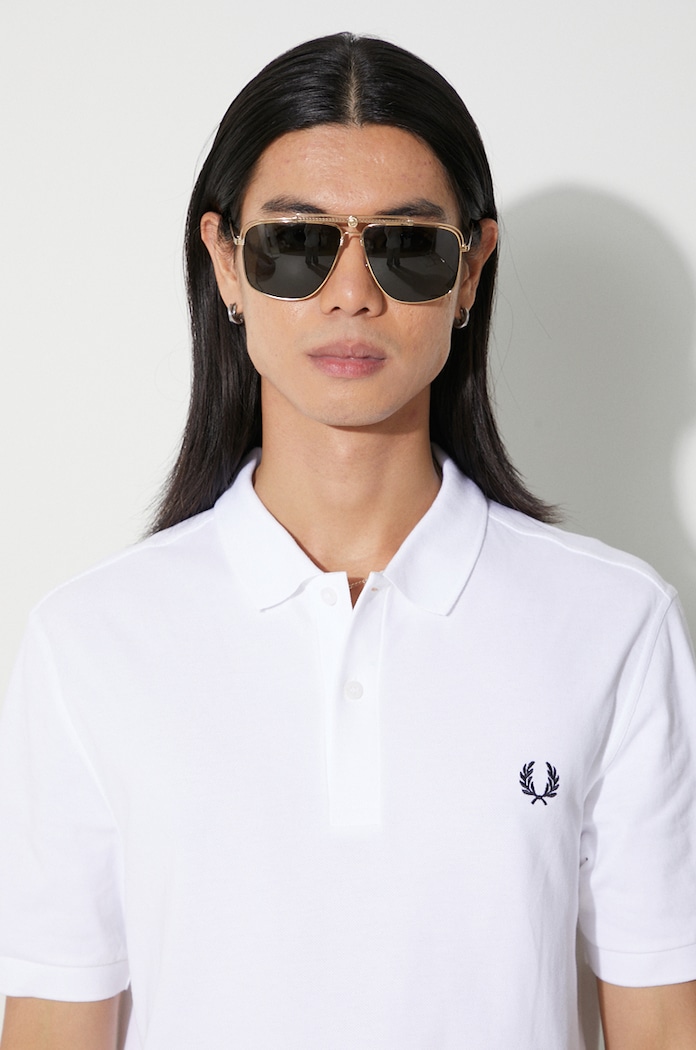 Хлопковое поло Fred Perry M6000.100 белый