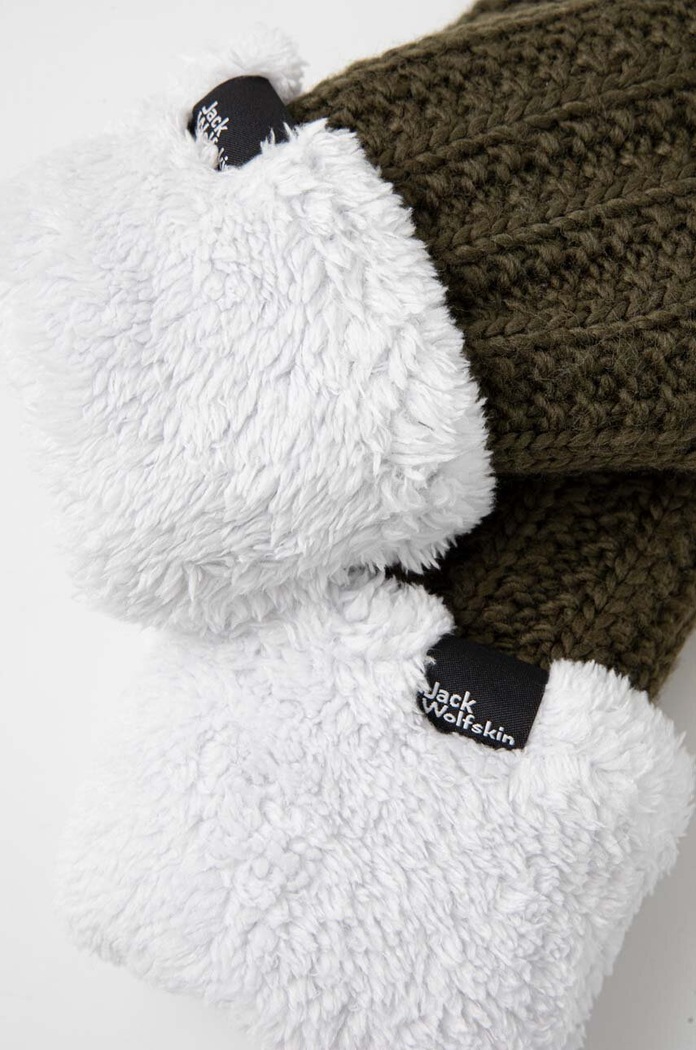 Jack Wolfskin kesztyűk 1908002 zöld AW24