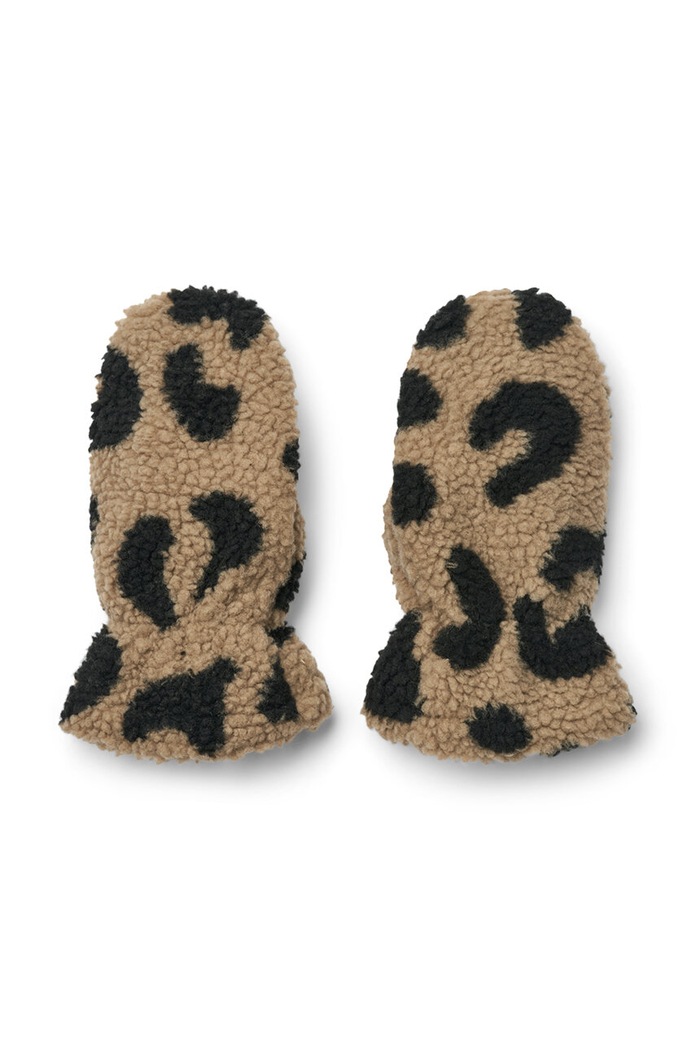 Παιδικά γάντια Liewood LW17841 καφέ AW24