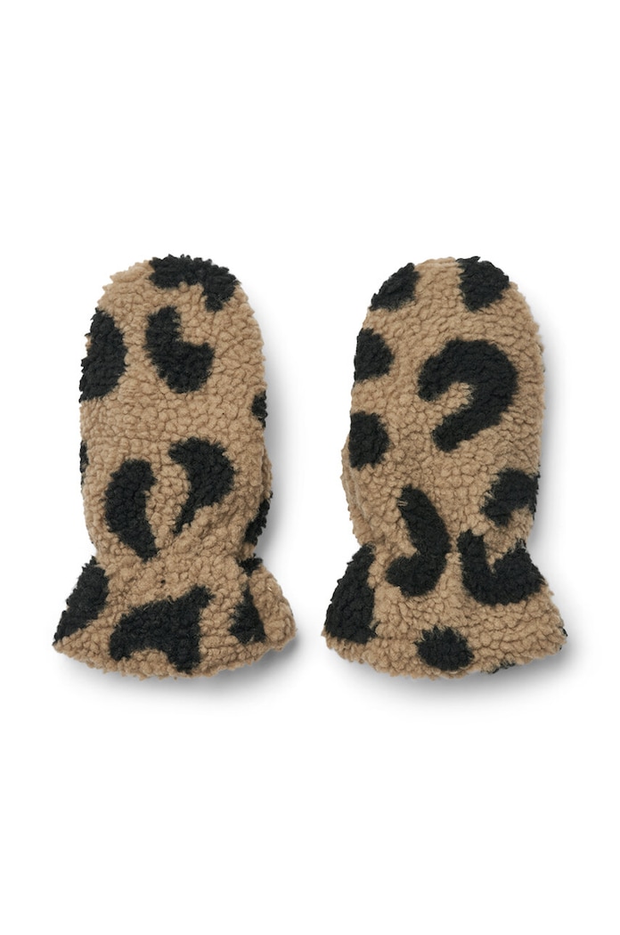Παιδικά γάντια Liewood LW17841 καφέ AW24