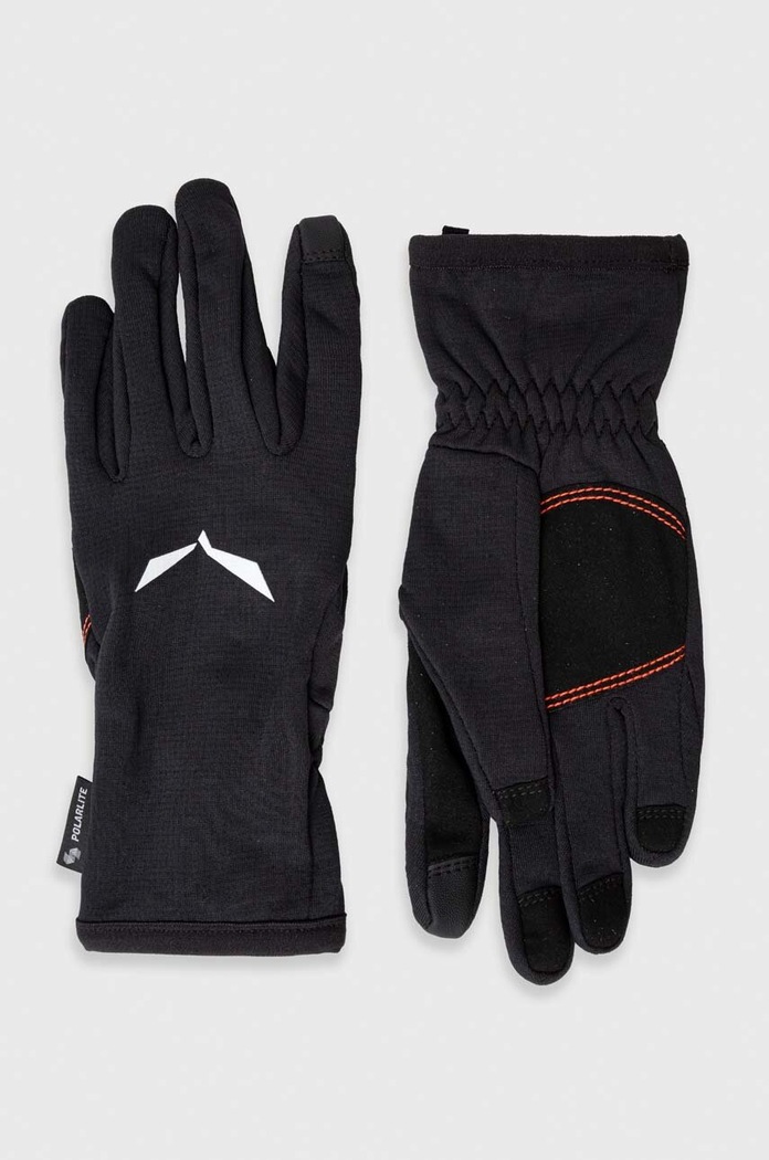 Salewa kesztyűk Ortles Polarlite sima fekete 00.0000028515