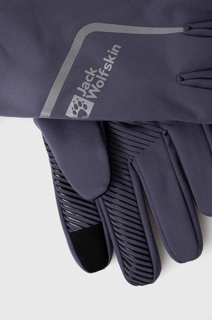 Ποδηλατικά γάντια Jack Wolfskin MOROBBIA LIGHT 1911541 μπλε AW23