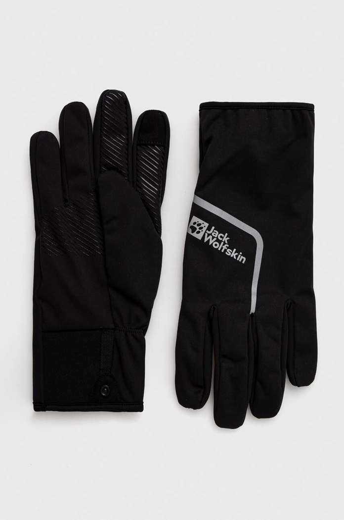 Jack Wolfskin rękawiczki rowerowe MOROBBIA LIGHT pozostałe czarny 1911541
