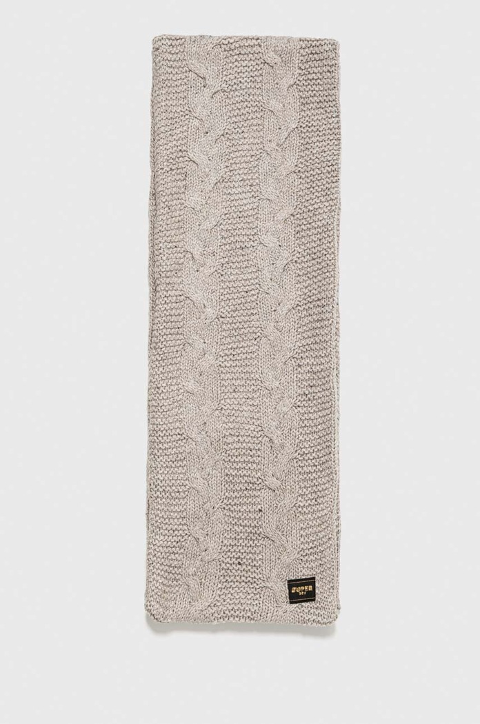 Superdry esarfa de lana W9310068A.1JP bej AW23