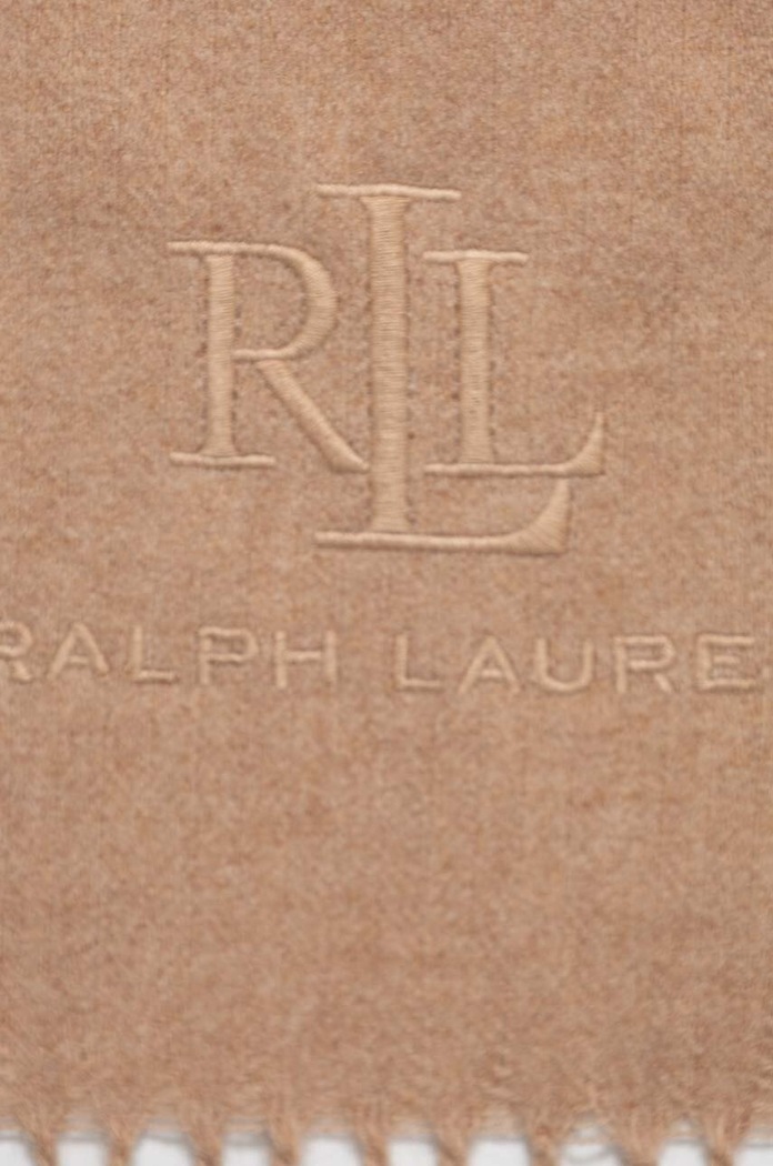 Lauren Ralph Lauren Szalik damski z dodatkiem kaszmiru 454927208 beżowy AW23