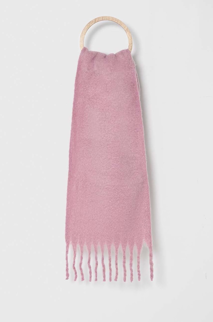 Abercrombie & Fitch szalik tkanina różowy KI154.3065.600