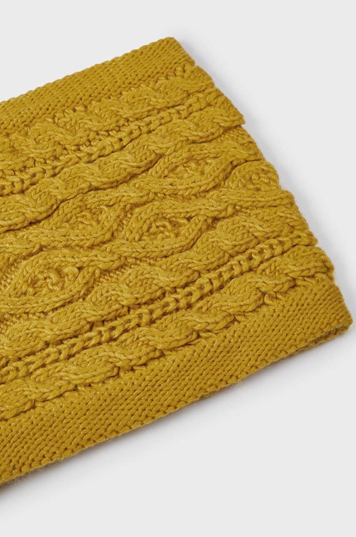 Dětský nákrčník Mayoral 10590.6D.Szalik žlutá AW23