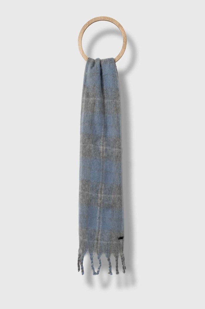 Dětská šála Pepe Jeans hrubá modrá PG110281
